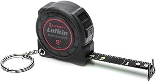 Lufkin - Tape,Keychain,Black Blade,1/2" X8' (L1108B)