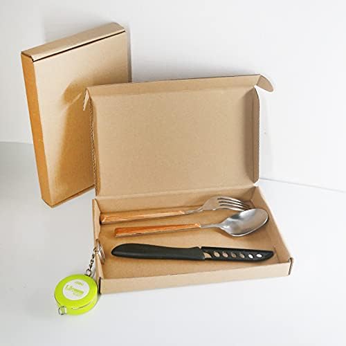 Corrugated Cardboard Shipping Boxes, 200x121x23mm Royal Mail Large Letter PiP Postal Boxes for Posting, Brown Packaging Mailing Boxes for Business, Storing or Gift (Pack of 25)