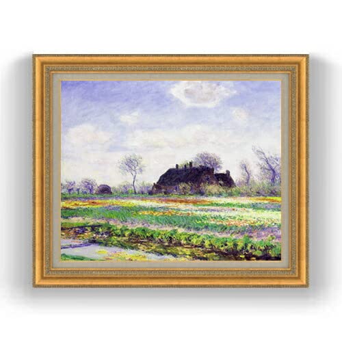 Amazon.co.jp: クロード・モネ チューリップ畑、ハーレム近くの