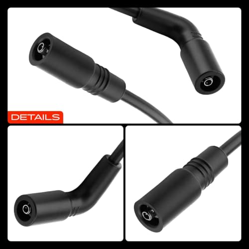 A-Premium 7MM Spark Plug Wires Set of 7, 4.3L V6 Compatible with Chevy, GMC by A-Premium - Used condition - Image 9