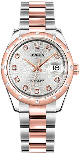 Rolex Datejust 31 Stainless Steel Everose Gold Women's Watch 178341