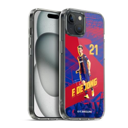 Funda de Gel para iPhone 15 Plus de De Jong con agarre antideslizante