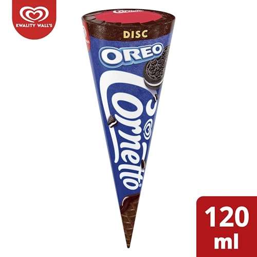 Image of Kwality Wall's Ice Cream Cornetto Disc, Oreo, 110 ml