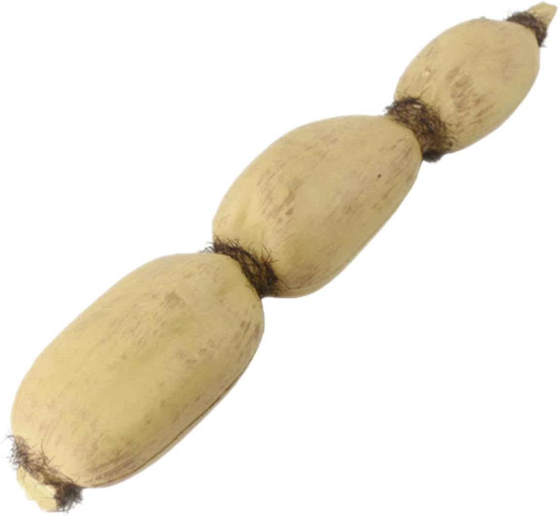UPKOCH Lifelike Artificial Lotus Root Model, Flexible Faux Vegetable Prop for Restaurant Display and Home Décor, Single Piece Simulation Lotus Root for Pond Or Showcase Decoration