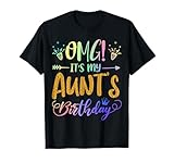 Photo Gallery omg it s my aunt s birthday tie dye party theme nipote maglietta Photo Gallery omg it s my aunt s birthday tie dye party theme nipote maglietta