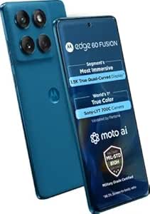 Motorola Edge 60 Fusion 5G (Pantone Mykonos Blue, 256 GB) (12 GB RAM)