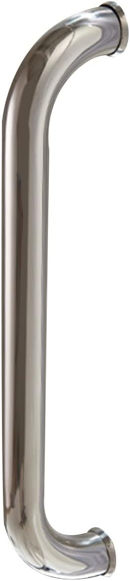 Shower Screen Door Handle Polish Chrome Silver，Bathroom Shower Enclosures Grab Bar Knob Stainless Steel Towel Bar，Glass Door Push and Pull Handle Sets (Size : 300mm-325mm)