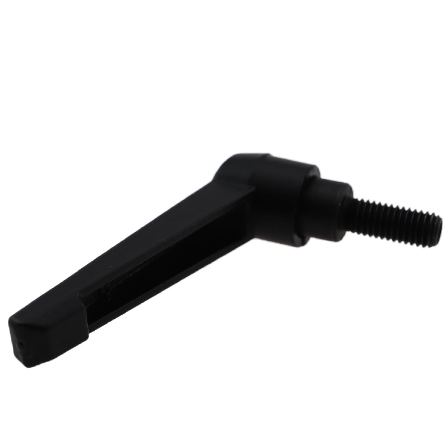 CTWHA 2PCS Black Adjustable Tightening Handle Screws 7 Type Hand Screw Positioning Locking Wrench Lever Knob Thread Ratchet Stud Locking Used in Lathe Woodworking Machinery Packaging Machinery