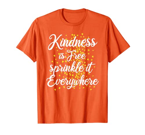 Camisa Unity Day Sprinkle Kindness Everywhere, Anti Bullying Camiseta