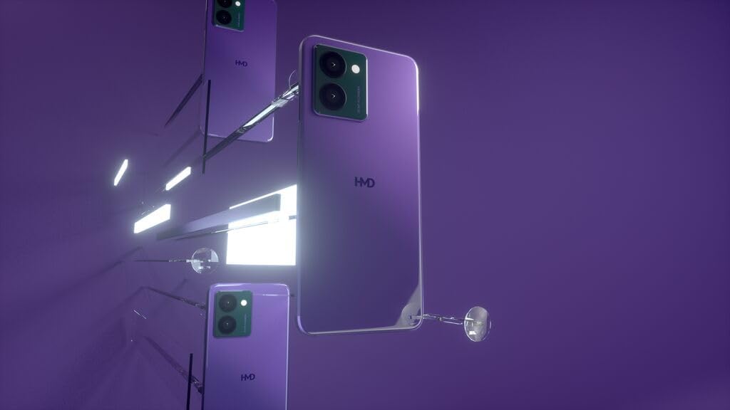 HMD Pulse Pro Dual-SIM 128GB ROM + 6GB RAM (GSM Only|No CDMA) Factory Unlocked 4G/LTE Smartphone (Twilight Purple) - International Version