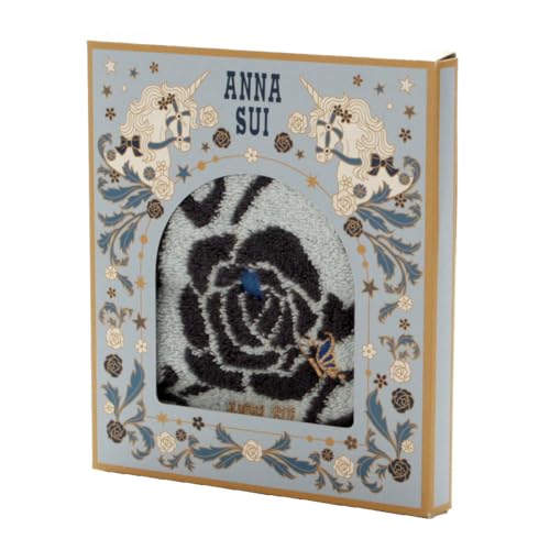 【アナスイ】 タオルハンカチ（パッケージ入り）ファンタジア (ブルー) 婦人 レディース タオル ハンドタオル タオルハンカチ：約25cm 001749-0001-01