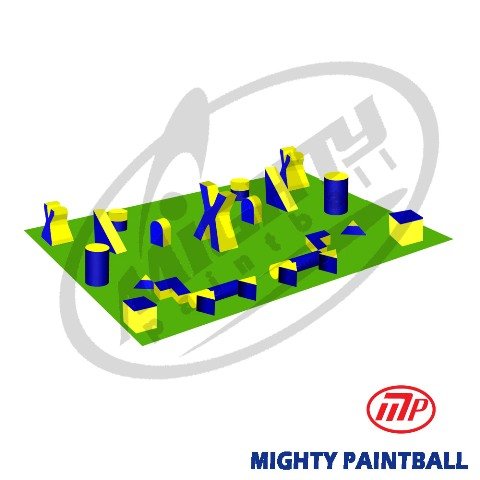 MP Paintball Bunker Package - 5 Man Xtreme Field (MP-XT-5MAN)