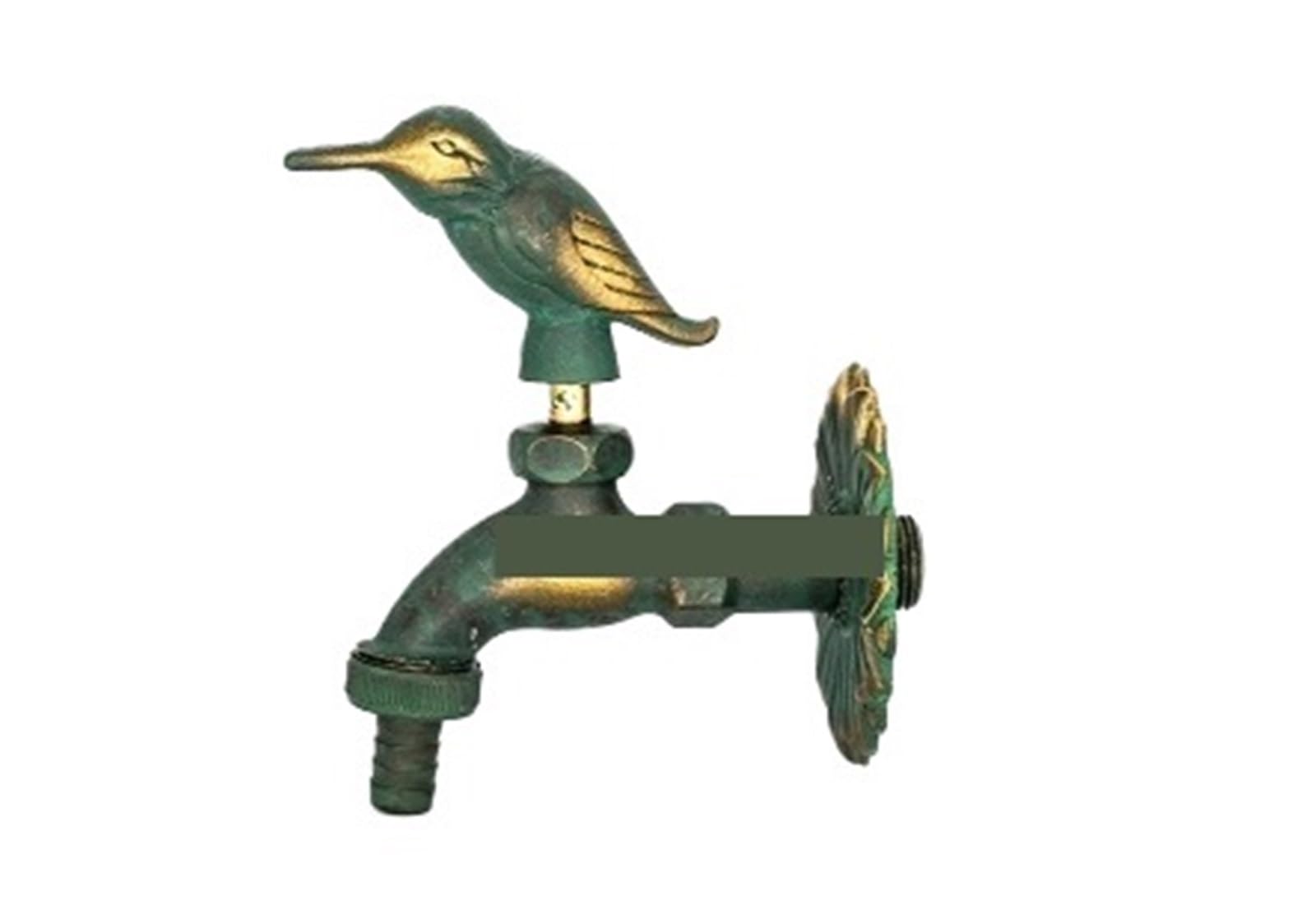 Wwpmnqd Type1 Taps Outdoor Garden Faucet Shape Bibcock With Antique Brass Tap For Washing Mop/Garden Watering For Garden(Type1)