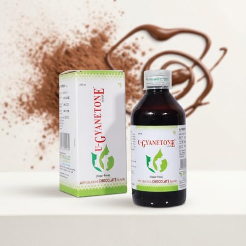 Image of UNIJULES LIFE SCIENCES Gyanetone Syrup, Chocolate Flavor, PCOS Management, 200ml