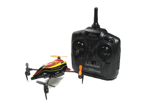 Walkera QR Series InfraX Quadcopter & DEVO 4 Transmitter RTF (Red, M2) QC570 with RCECHO Full Version Apps Edition