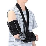 【Acerca del tamaño】 Circunferencia del brazo superior: Aprox. 46 cm / 18,1 pulgadas; Circunferencia del antebrazo: Aprox. 40 cm / 15,7 pulgadas; Longitud: Aprox. 43 cm / 16,9 pulgadas El estabilizador de fractura de brazo es adecuado para uso adulto.