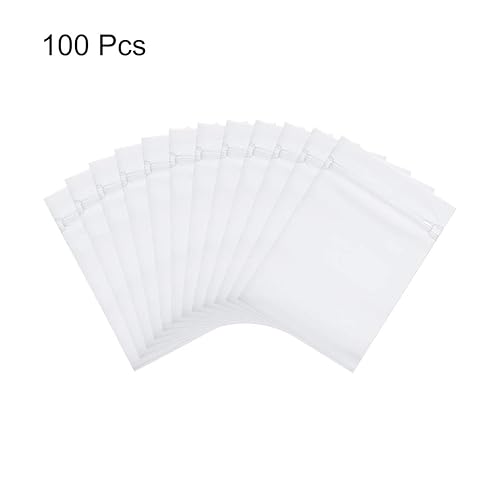 Miniatura 2 de uxcell Bolsas de polietileno de 3.5 pulgadas x 2.5 pulgadas, 3 mil de plástico transparente resellable por 100 unidades