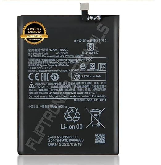 Image of BN5A Battery for Redmi Note 10 5G / Poco M3 Pro 5G Battery with 6 Month Warranty** (DD157)