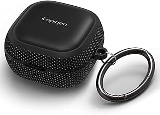 Spigen Classic Fit Case Compatible with Galaxy Buds 2 Pro/Galaxy Buds 2 / Galaxy Buds Pro/Galaxy Buds Live - Black