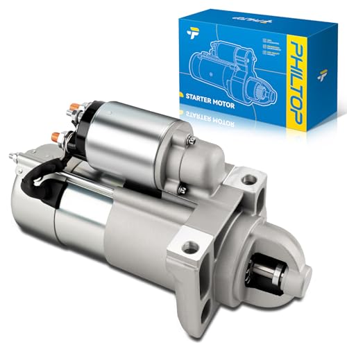 Image of PHILTOP Starter Starters Compatible withFocus, Escape, Fusion, Transit Connect, Tribute, Mariner, Edge, Explorer, Taurus, Milan Ford Permanent Magnet Gear Reduction ; 11-Tooth Tooth for 6449N