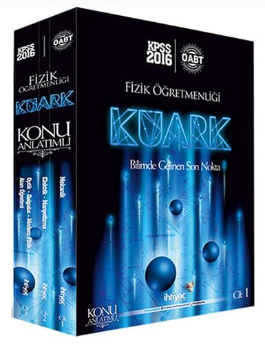 2016 KPSS ÖABT Fizik Öğretmenliği Kuark Set: Bilimde Gelinen Son Nokta