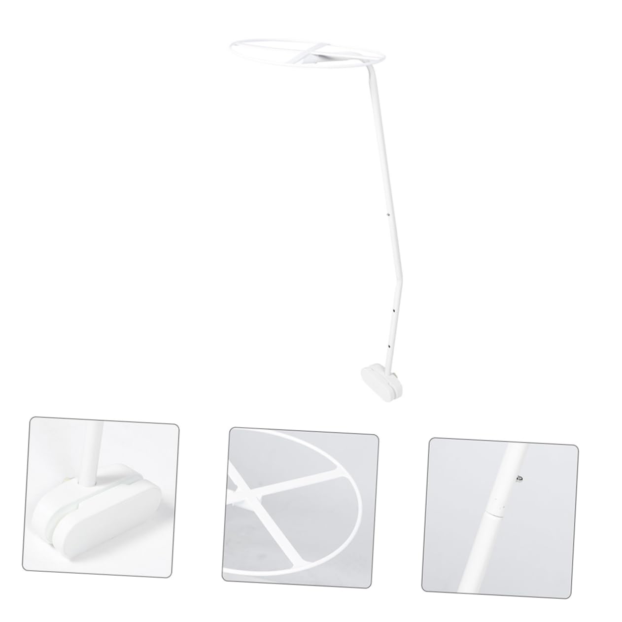 2 Set Supporto Zanzariera Culla Acciaio Staffa Baldacchino Facile da Installare per Lettino Ragazzo Ragazza Compatibile con Vari Modelli Robusta e Rimovibile per Sonno