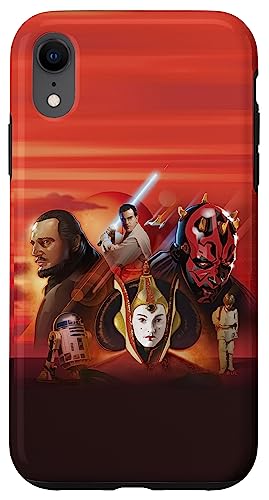 Carcasa para iPhone XR Star Wars: The Phantom Menace Exclusive Group Shot Retrait Case