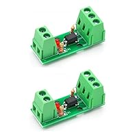 JZK 2Pcs Optisches Isolatormodul, Optokoppler 12V 80KHz 1 Kanal Isolierte Stromwandlerplatine PC817 EL817 SPS-Prozessoren, Spannungs-Strom-Wandlermodul