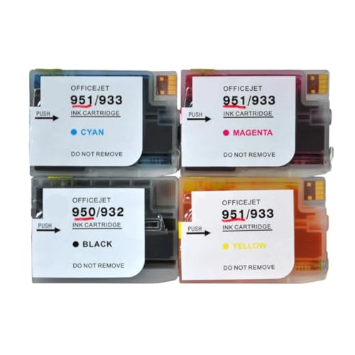 Cartouche HP 950XL 951 compatible avec puce pour imprimante OfficeJet Pro 8600