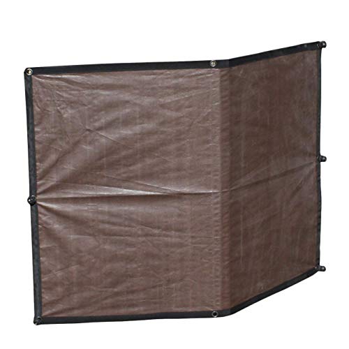 Advantek Original Pet Gazebo Outdoor Reversible Nylon Sun Shade with 4 Ball Ties
