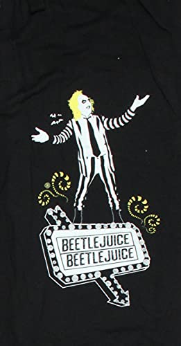 Beetlejuice Flashing Arrow Sign Men's Lounge Sleep Pajama Pants, X-Large Black #TOP1