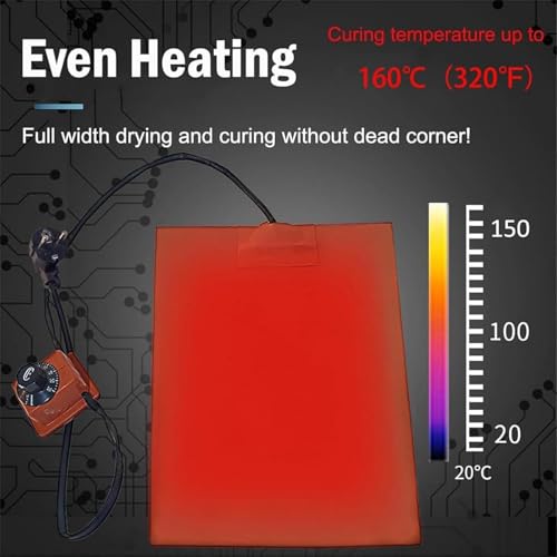 Piec do druku termotransferowego do utwardzania folii transferowej z precyzyjną regulacją temperatury kompatybilny z A3/A4/A5