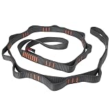 GM CLIMBING Gray 16mm Nylon Daisy Chain Sling 22kN 120cm / 48in CE UIAA Certified for Leading Aid Climb...