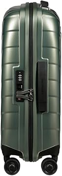 Samsonite Attrix - Spinner S, Expandable Hand Luggage, 55 cm, 38/44 L, Green (Basil Green)
