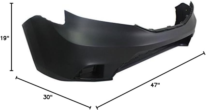 BUMPERS THAT DELIVER - Painted To Match, Front Bumper Cover Fascia for 2012-2015 Honda Pilot EX/EX-L/LX/SE 12-15, HO1000285