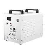 Monport 9L CW-3000 Industrial Water Chiller for 40W-80W CO2 Laser Engraver 0.6 HP (0.45kW) Max Flow
