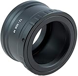 L'anello adattatore consente di utilizzare obiettivi T2 per fotocamere Canon EF-M.