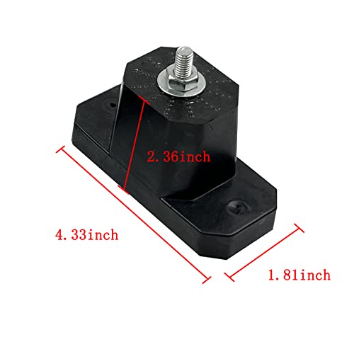 Image of JIANZHENKEJI Rubber Anti Vibration Pads Air Conditioner Vibration Isolator for Outdoor Units Mini Split & HVAC & Central Air Conditioner Condensers(Pack of 4)