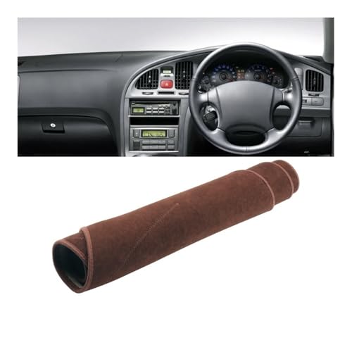 Couverture de tableau de bord contre la chaleur en voyage pour Elantra XD marron