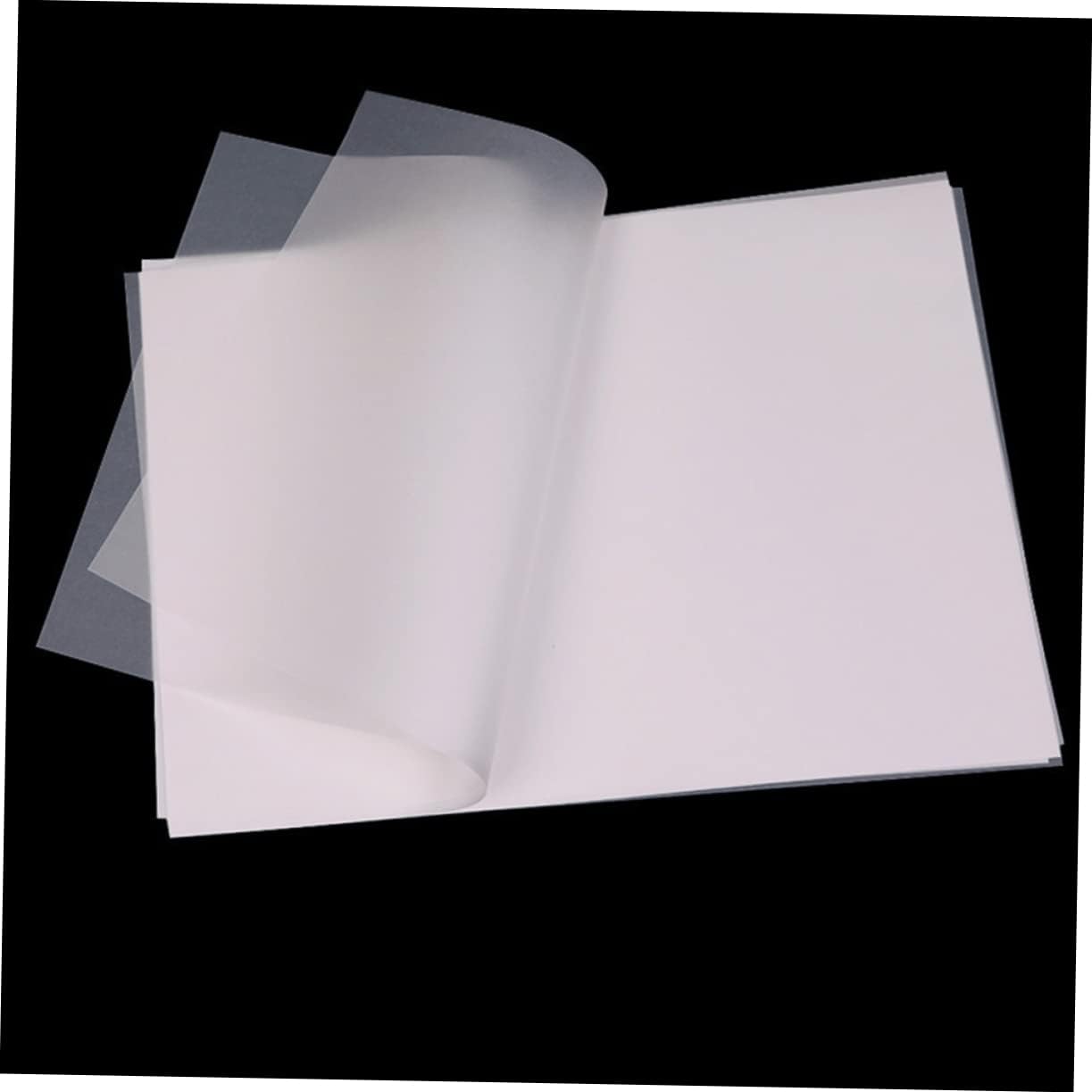 HAPINARY 100pcs Translucent Tracing Paper Thick Drawing Paper for Art Engineering Calligraphy