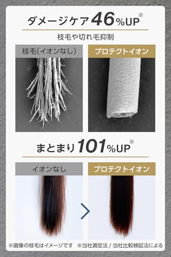 テスコム テスコム ドライヤー プロテクトイオン Nobby by TESCOM ホワイトアッシュ NIB400A-W/E の商品画像 5