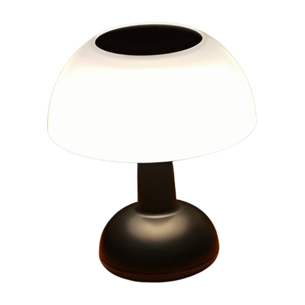 CTRLZS Mushroom Lamp Solar Table Lamp Portable Outdoor Camping Solar Mushroom Lamp