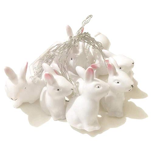 Hoonee Luci Ppasqua, 10 LED Coniglio Bunny Filo di...