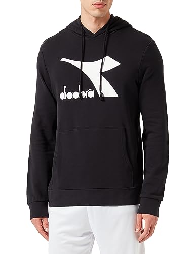 Diadora Herren Hoodie CHROMIA, Schwarz, XL