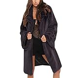 rabbit fur coat album lyrics Bomber Jacket closure Msuiiixcccc Winter Coats for Women Plus Size Solid Warm Faux Rabbit Fur Parka Coat Jacket Winter Turn Down Collar Outerwear (#02 Gray)