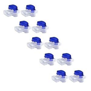 MOWHOUSE Kabel-verbindingsklemmenset voor robotmaaiers, 10 stuks verbindingsklemmen waterdicht
