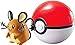 Pokemon Clip n Carry Pokeball Dedenne & Poke Ball Figure Set