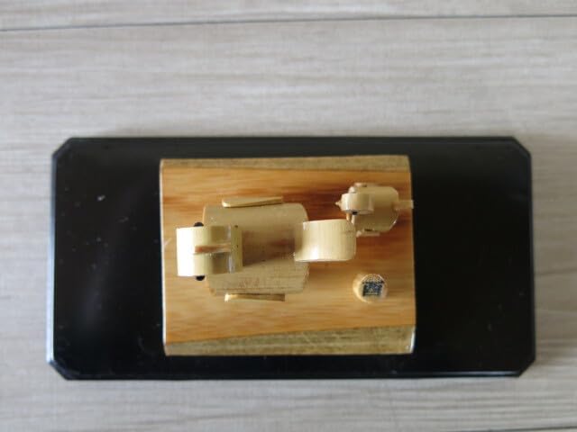 Amazon.co.jp: 竹細工干支「酉」トリ＊置物木工竹工芸オブジェ