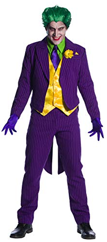Charades DC Comics Joker Men's Costume, As Shown, Large