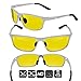 BLUPOND Night Vision Glasses for Men/Women - TAC HD Night Driving Glasses - Rally